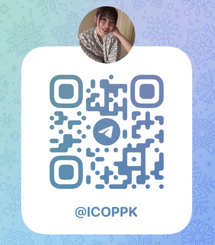 Telegram @icoppk 二维码
