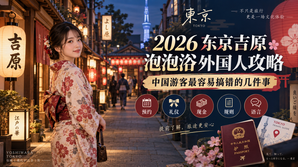2026东京吉原泡泡浴外国人攻略｜中国游客最容易搞错的几件事