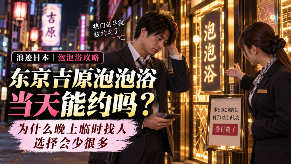 东京吉原泡泡浴当天能约吗？为什么晚上临时找人基本只剩别人挑剩的
